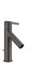 AXOR-HG-AXOR-Starck-Einhebel-Waschtischmischer-100-mit-Hebelgriff-und-Zugstangen-Ablaufgarnitur-Brushed-Black-Chrome-10001340 gallery number 1
